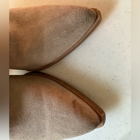 Marc Fisher Oshay Pointed Toe Suede Booties - Picture 9 of 9